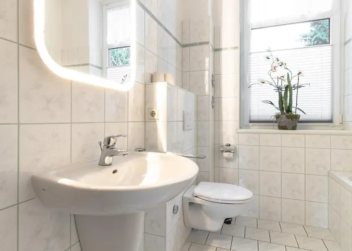 Lägenhet Elbblick Mit Garten